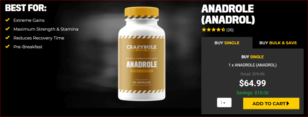 Anadrol results after 2 weeks